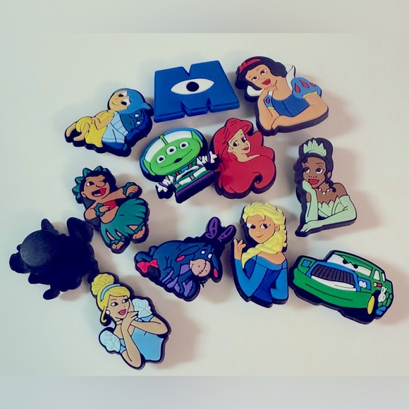 12 Disney Croc Charms Jibbit Shoe Charm Disney Croc Charms - Picture 6 of 8